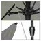 California Umbrella 9' Bronze Aluminum Market Patio Umbrella, Sunbrella Natural 194061336960 - alternate 2
